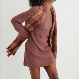 Aerie twist back sweater dress